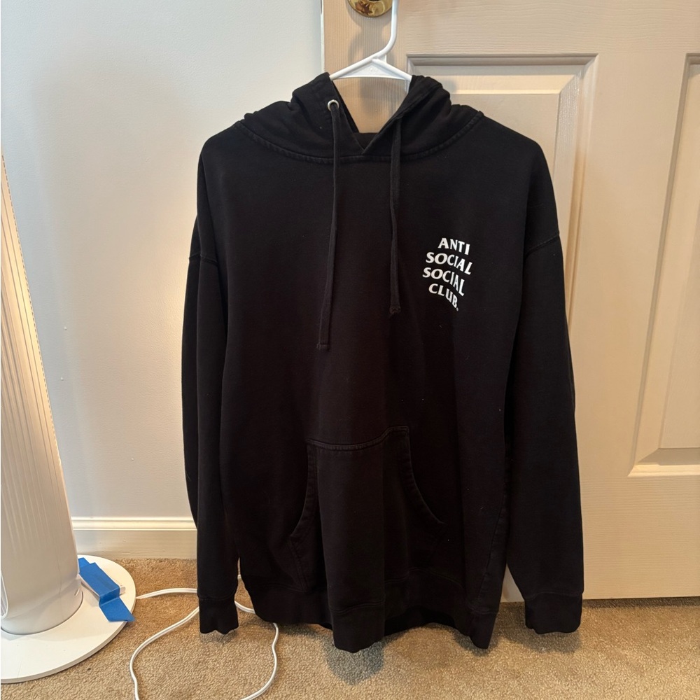 Anti Social Social Club Black Pullover Hoodie